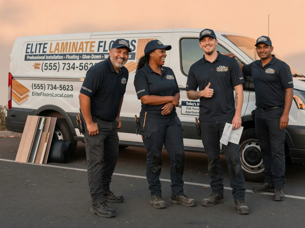 Laminate flooring installation company in Oilton, OK
